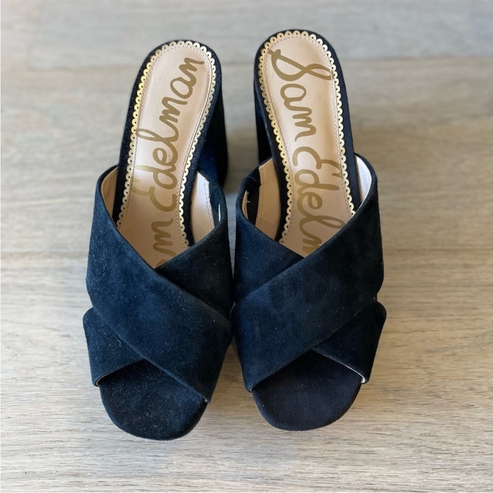 Sam Edelman chunky sandals.